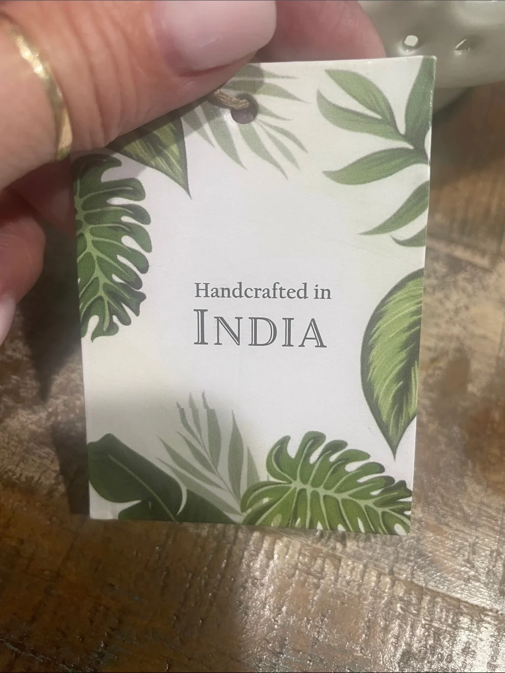 Made in India stylish white